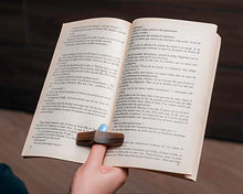 Load image into Gallery viewer, Wooden Book Page Holder