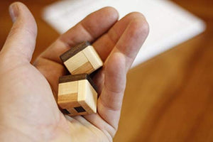 Genius Dice - wooden dice without dots
