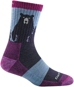 Darn Tough Women's Bear Town Fun and Colorful Hiking Socks