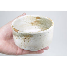 Load image into Gallery viewer, Matcha Tea Bowl Mino Ware Color Yuki Shino