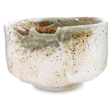 Load image into Gallery viewer, Matcha Tea Bowl Mino Ware Color Yuki Shino