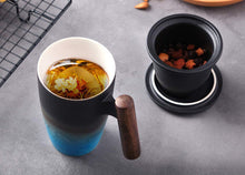 Load image into Gallery viewer, Tomotime Ceramic Tea Cup with Infuser